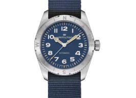 Hamilton Khaki Field H70225940 (2026) - Blauw wijzerplaat 37mm Staal