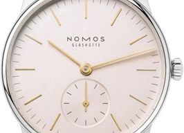 NOMOS Orion 315 (2026) - Roze wijzerplaat 33mm Staal