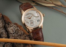 Glashütte Original PanoReserve 1-65-01-01-01-04 (Unknown (random serial)) - Silver dial Rose Gold case