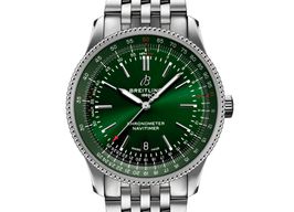 Breitling Navitimer A17326361L1A1 (2023) - Groen wijzerplaat 41mm Staal