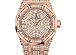 Audemars Piguet Royal Oak Lady 15452OR.ZZ.1258OR.02 (2025) - Diamant wijzerplaat 37mm Roségoud