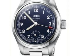 Oris Big Crown Pointer Date 01 403 7776 4065-07 8 19 06 (2026) - Blauw wijzerplaat 38mm Staal