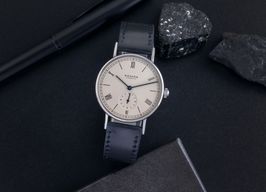 NOMOS Ludwig 201 (Unknown (random serial)) - White dial 35 mm Steel case