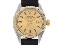 Rolex Lady-Datejust 6917 (1975) - Champagne dial 26 mm Gold/Steel case