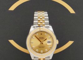 Rolex Datejust 41 126333 (2020) - Gold dial 41 mm Gold/Steel case