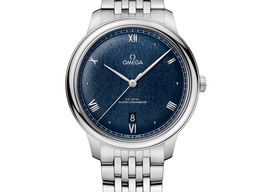 Omega De Ville 434.10.40.20.03.001 (2025) - Blauw wijzerplaat 40mm Staal