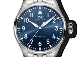 IWC Big Pilot IW329304 (2023) - Blauw wijzerplaat 43mm Staal