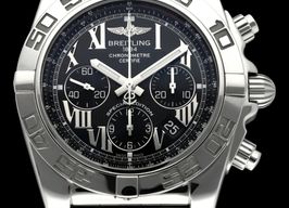 Breitling Chronomat 44 AB0110 (2015) - Black dial 44 mm Steel case