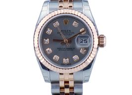 Rolex Lady-Datejust 179171 (2016) - Silver dial 26 mm Gold/Steel case
