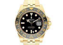 Rolex GMT-Master II 126718GRNR (2024) - Zwart wijzerplaat 40mm Geelgoud