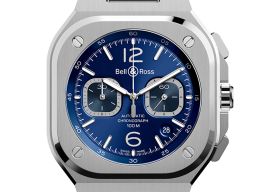 Bell & Ross BR 05 BR05C-BU-ST/SST (2024) - Blue dial 43 mm Steel case