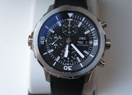 IWC Aquatimer Chronograph IW376803 (2025) - Zwart wijzerplaat 44mm Staal
