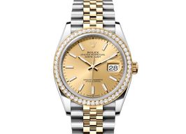 Rolex Datejust 36 126283RBR-0001 (2023) - Champagne dial 36 mm Steel case