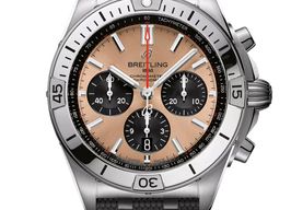 Breitling Chronomat 42 AB0134101K1S1 (2025) - Pink dial 43 mm Steel case