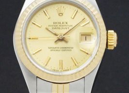 Rolex Lady-Datejust 69173 (1987) - Gold dial 26 mm Gold/Steel case