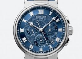Breguet Marine 5527BB/Y2/5WV (2024) - Blauw wijzerplaat Onbekend Witgoud
