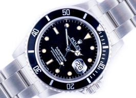 Rolex Submariner Date 16800 (1986) - Black dial 40 mm Steel case