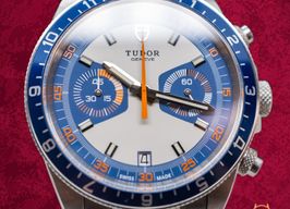 Tudor Heritage Chrono Blue 70330B (2019) - Multi-colour dial 42 mm Steel case