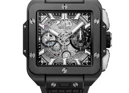 Hublot Square Bang 821.CI.0170.RX (2025) - Transparant wijzerplaat 42mm Keramiek