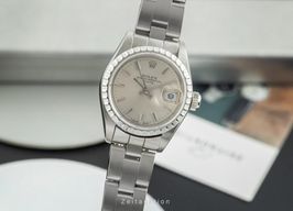 Rolex Oyster Perpetual Lady Date 69240 (1991) - Silver dial 26 mm Steel case