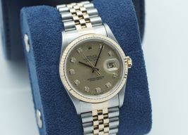 Rolex Datejust 36 16233 (1997) - Champagne dial 36 mm Gold/Steel case