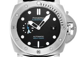 Panerai Luminor Submersible PAM01229 (2026) - Zwart wijzerplaat 44mm Staal