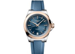 Longines Conquest L3.430.5.92.9 (2025) - Blauw wijzerplaat 34mm Goud/Staal