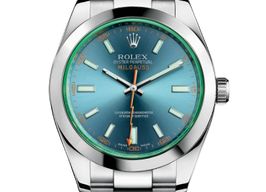 Rolex Milgauss 116400GV (2020) - Blauw wijzerplaat 40mm Staal