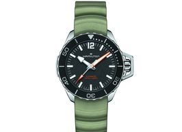 Hamilton Khaki Navy Frogman H77455331 (2024) - Black dial 41 mm Steel case