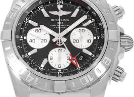 Breitling Chronomat 44 GMT AB0420 (2016) - Black dial 44 mm Steel case