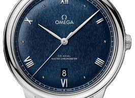 Omega De Ville 434.10.41.21.03.002 (2025) - Blauw wijzerplaat 41mm Staal