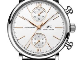 IWC Portofino Chronograph IW391406 (2026) - Silver dial 39 mm Steel case