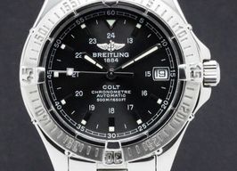 Breitling Colt Automatic A17350 (2005) - Zwart wijzerplaat 38mm Staal