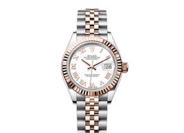 Rolex Lady-Datejust 279171 (2024) - Wit wijzerplaat 28mm Staal