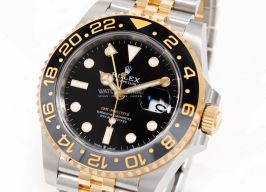 Rolex GMT-Master II 126713GRNR (2025) - Black dial 40 mm Gold/Steel case