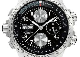 Hamilton Khaki Aviation H77796535 (2026) - Zwart wijzerplaat 45mm Staal