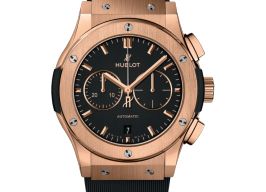 Hublot Classic Fusion Chronograph 541.OX.1181.RX (2026) - Zwart wijzerplaat 42mm Roségoud