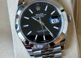 Rolex Datejust 41 126300 (2020) - Zwart wijzerplaat 41mm Staal