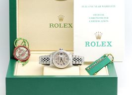Rolex Lady-Datejust 79174 (2002) - Pearl dial 26 mm Steel case