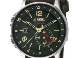 U-Boat 1938 Doppiotempo 8500 (2022) - Green dial 43 mm Steel case
