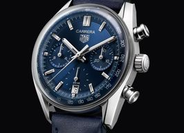 TAG Heuer Carrera CBS2212.FC6535 (2024) - Blauw wijzerplaat 39mm Staal