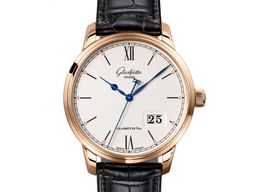 Glashütte Original Senator Excellence 1-36-03-02-05-61 (2023) - Zilver wijzerplaat 40mm Roodgoud