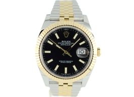 Rolex Datejust 41 126333 (2023) - Zwart wijzerplaat 41mm Goud/Staal