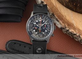 Breitling Navitimer Cosmonaute MB0210B6/BC79/200S/M20DSA.2 (Unknown (random serial)) - Black dial 43 mm Steel case
