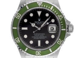 Rolex Submariner Date 16610LV (2008) - Black dial 40 mm Steel case