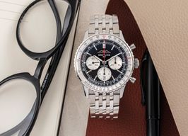 Breitling Navitimer 1 B01 Chronograph AB0138211B1A1 (2021) - Zwart wijzerplaat 43mm Staal