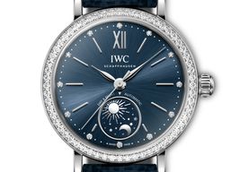 IWC Portofino Automatic IW659801 (2024) - Blue dial 34 mm Steel case