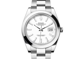 Rolex Datejust 41 126300-0005 (2024) - White dial 41 mm Steel case