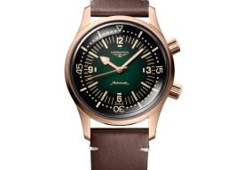 Longines Legend Diver L3.774.1.50.2 (2025) - Green dial 42 mm Bronze case