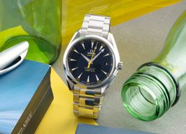 Omega Seamaster Aqua Terra 231.10.42.21.03.004 (Onbekend (willekeurig serienummer)) - Blauw wijzerplaat 42mm Staal